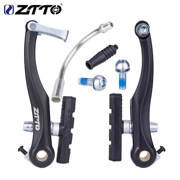 ZTTO Mountain Bicycle V-bromsok Högkvalitativ MTB Road-bromsbelägg Skor BMX Cruiser Bike Linear Pull V-bromsok Set