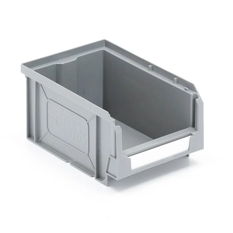 Plastkasse APART, 165x105x80 mm, grå