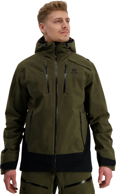 Alaska Apex Pro, Metsästystakki, Vihreä-Musta, Miesten, S | Miehille | Hunting Clothing
