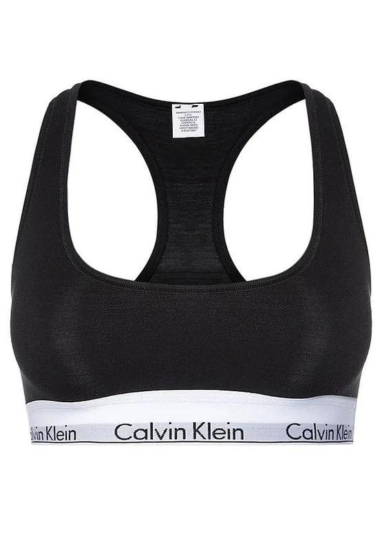 Calvin Klein Undertøj Modern Cotton Bralette Sort M, Tøj & Bolig, Bh'er, Bh'er Uden Bøjle