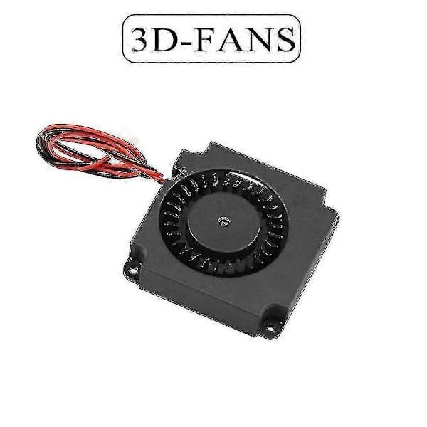 3D-skrivare 5V / 12V 24V Turbin Fläkt 40mm * 10mm 4010 DC Turbo Fläkt 5V Lager Blås Radial Kylfläktar För Creality Cr-10 Kit