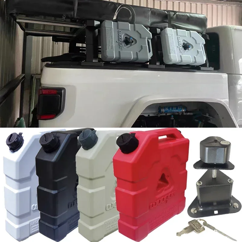 AliExpress - 9.5L Jerry can pratique essence-essence réservoir de carburant Diesel peut emballer pour tout-terrain SUV ATV moto Tricycle réservoir de 