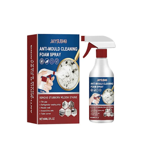 JAYSUING 60 ml spray for fjerning av mugg og jordslag for vegger, fliser, kjøkken og baderomsflekker