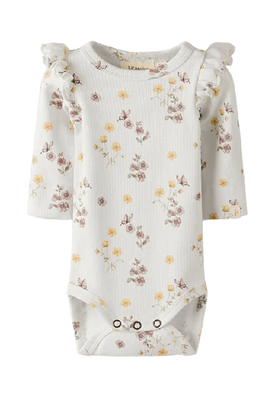 Lil'Atelier Gavo slim body Överdelar & bodies Dam Beige 56