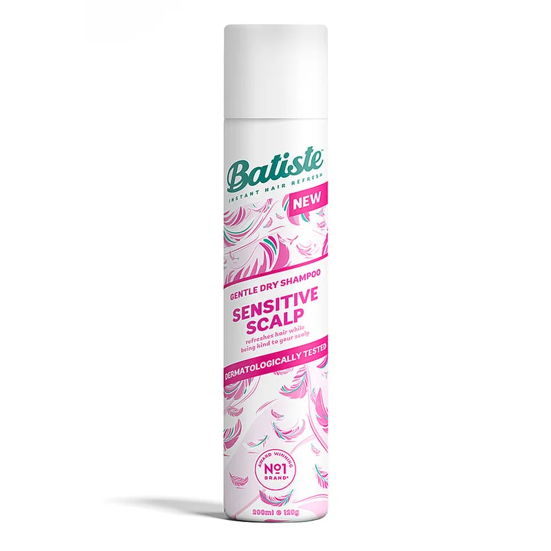 Batiste Dry Shampoo Sensitive Light Fragrance 200 ml, Hår, Hårstyling, Tørshampoo
