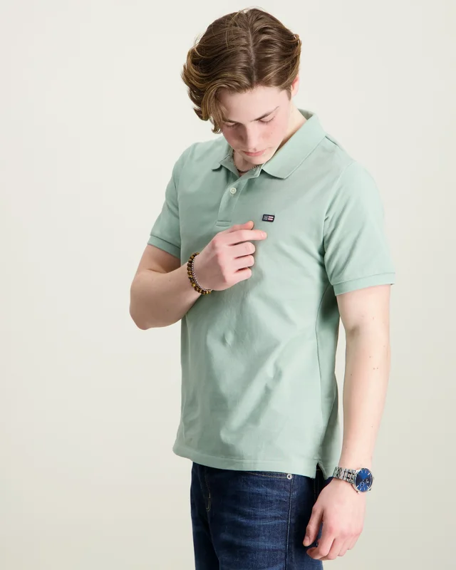 Lexington Jackson Polo Pique Shirt Grønn Pique Gutt - Kids Brand Store