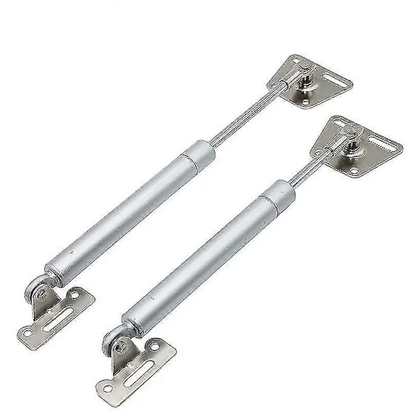 Gasfjäder Mjukstängande Gångjärn, Långsam Nedfällningsmekanism för Luckor, Långsamt Öppnande, för Köksluckor, Skåp, Skrivbord, 2 st 100N/22lb
