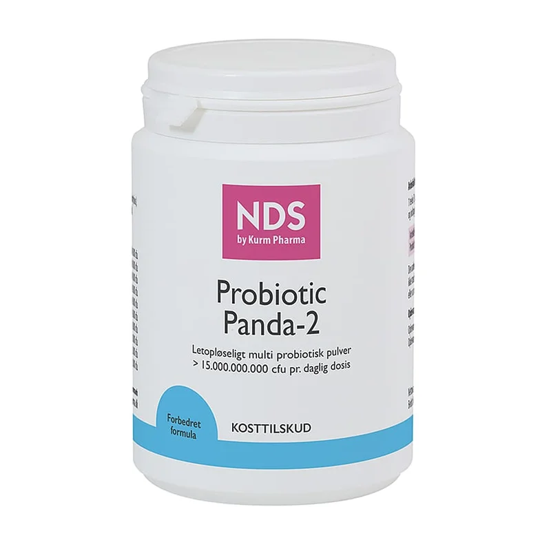 NDS NDS Probiotic Panda 2 Tarmflora 100 g, Helse & Madvarer, Ingredienser, Mælkesyrebakterier