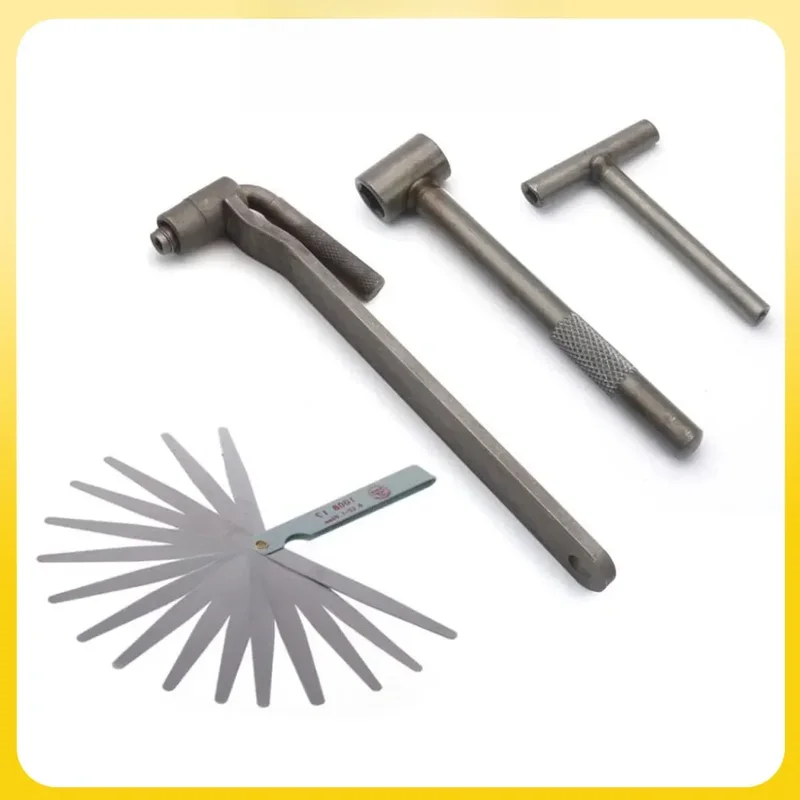 AliExpress - Outil de réglage de Valve de moteur de moto, douille hexagonale carrée, clé en T, clé à vis de Valve 8mm 9mm 10mm jauge d'épaisseur 0.02 