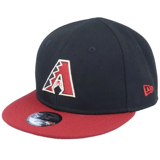 New Era - MLB Black snapback Czapka Z Daszkiem - Kids Arizona Diamondbacks My 1St 9FIFTY Black/Red Strapback @ Hatstore