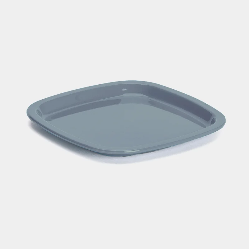 Plasttallrik Nordiska Plast, grå, 24 cm