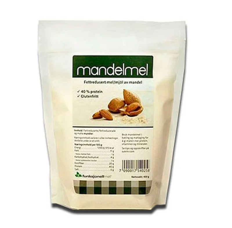 Sukrin Mandelmel 400 g, Helse & Madvarer, Mel, Mandelmel