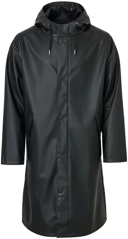 Tretorn Wings Long Rain Jacket Jet Black