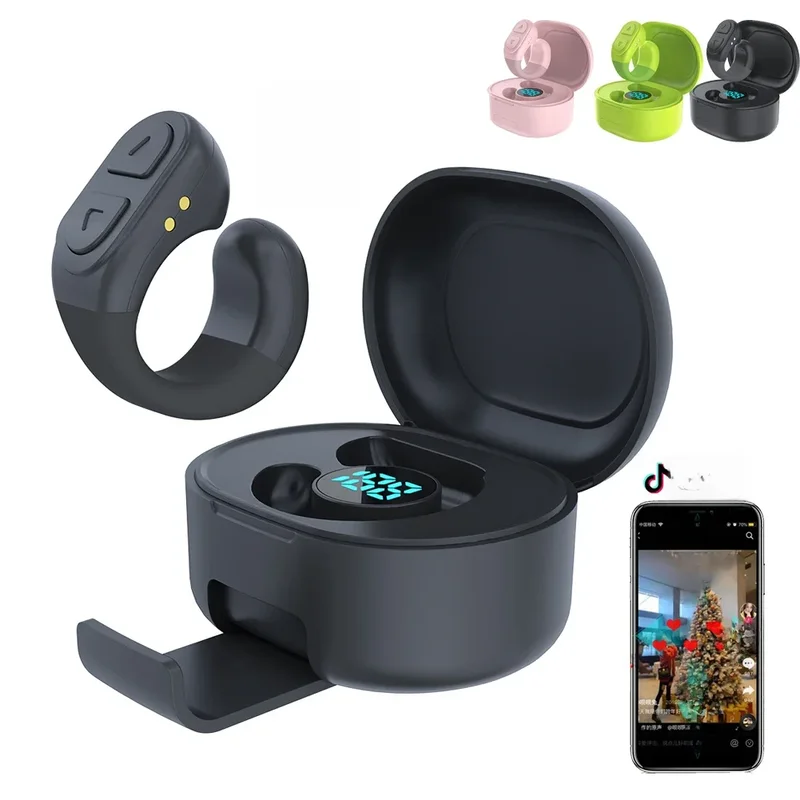 AliExpress - Für tiktok Fingers pitze Remote Scrolling Ring drahtlose Kamera Shutter Selfie-Taste Bluetooth 5,0 mit Telefonst änder für Tik Token