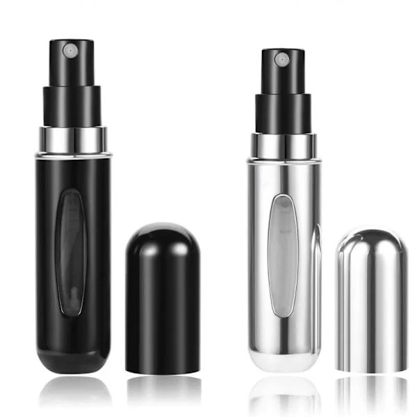 2X Perfume Atomizer 8 ml Parfymflaska för resa