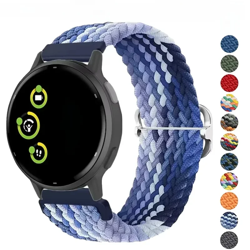 AliExpress - Bracelet à boucle tressée en Nylon, 20/22mm, pour Garmin Forerunner 265 55 965 165, Bracelet de Sport Garmin Venu 3/2 Vivoactive 5