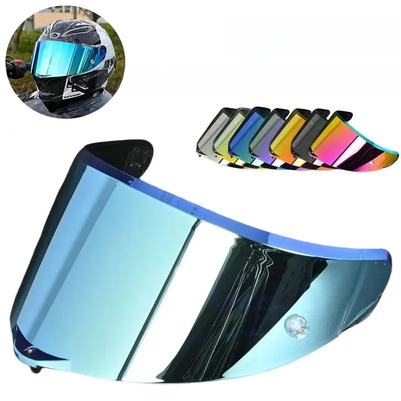 AliExpress - 16 Farben Motorrad Integralhelm Visier Linsenbehälter für AGV PISTA GP R GP RR Corsa R CorsaR RACE 3 Rot Schwarz Photochromes Visier