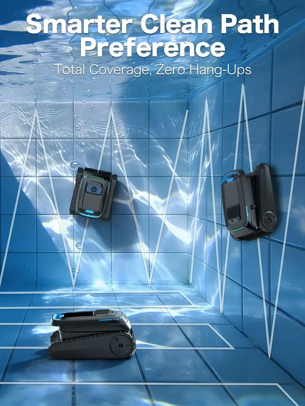 AliExpress - ROBOT NETTOYEUR DE PISCINE Airrobo CP20 Robot Piscine sans Fil, nettoie les Fond et Parois Ligne d'Eau, Aspirateur Nettoyeur de Piscine 