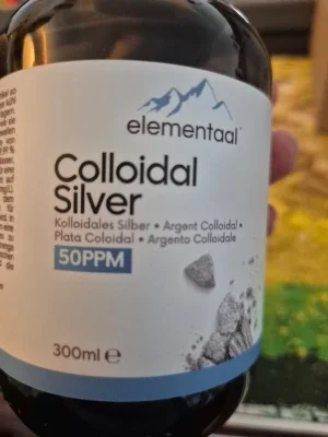 Kolloidalt silver 50PPM 300ml set