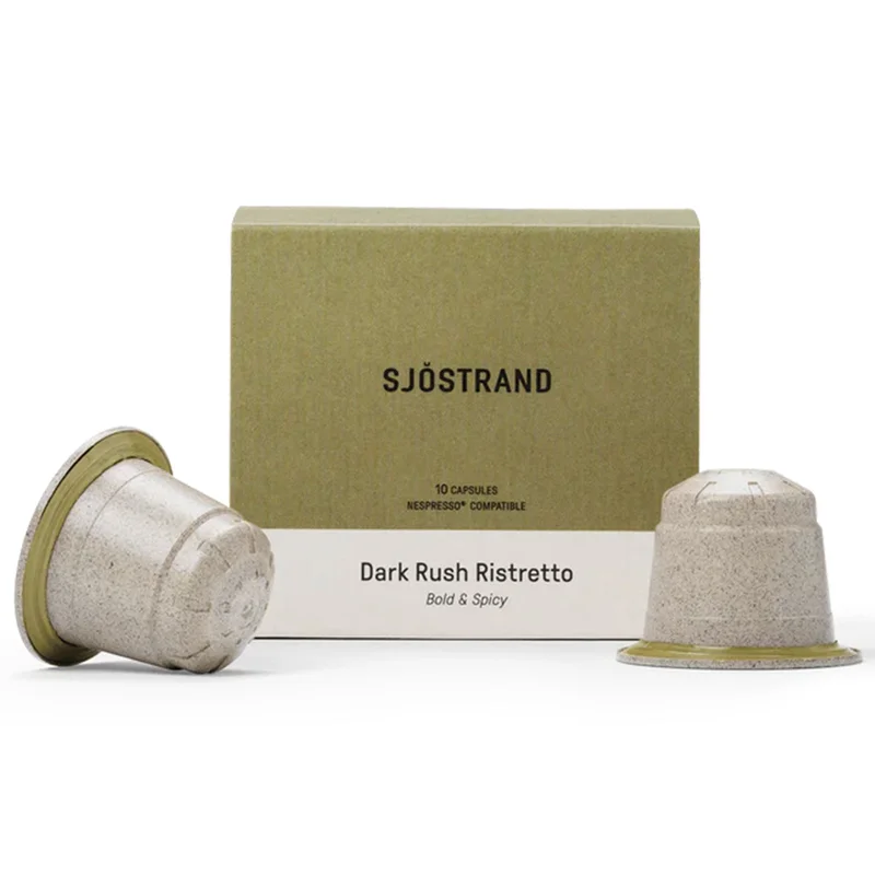 Sjöstrand coffee Dark Rush Ristretto kaffekapslar 10 pack | Matlagning > Skafferiet > Te- och Kaffekapslar > Kaffekapsler | Bagaren och Kocken