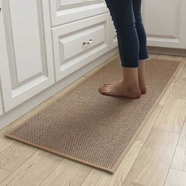 【YD】Non-slip Kitchen Mat Waterproof Kitchen Rug Washable Floor Mat Home Decor