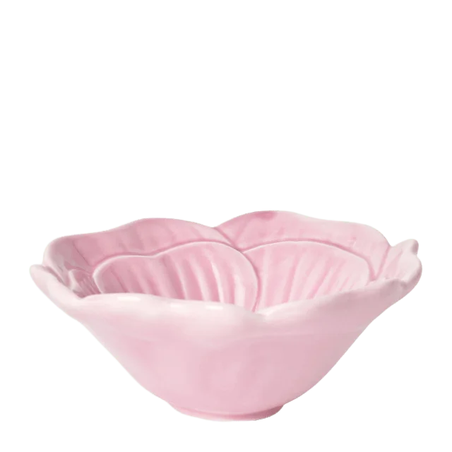 Åhléns Home Skål i porslin VALLMO 12 cm Skålar Rosa ONESIZE