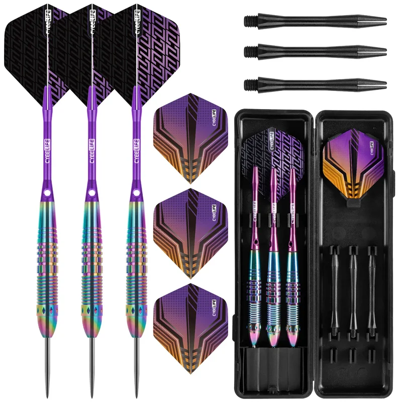 AliExpress - Cyeelife ​ 25 g bunte Kupfer-Stahlspitzen-Darts – professionelles Hochleistungs-Dart-Set mit Flügeln und Wellen für Erwachsene – Premium-