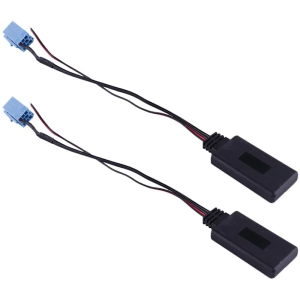 2X Aux Music Adapter Bluetooth Radio Interface without Stereo Aux Cable for 147 156 159 Brera Mito Gt