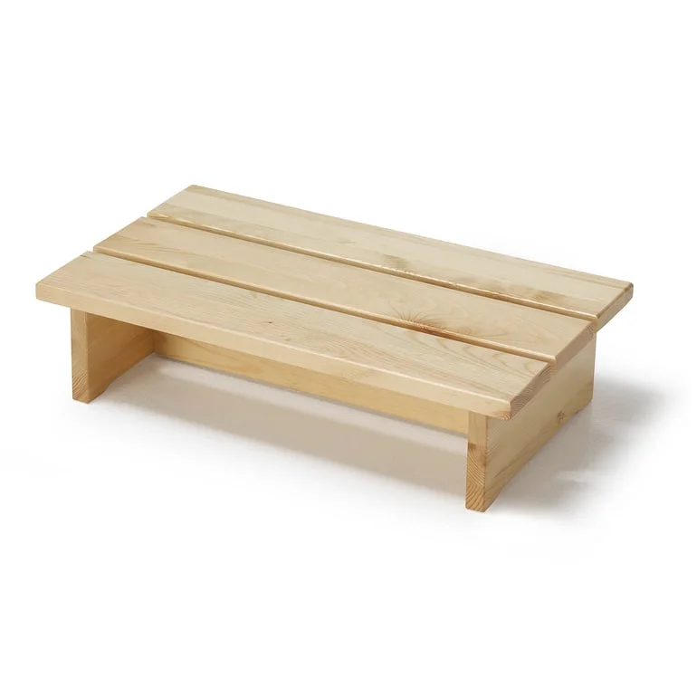 Footstool for sewing machine table