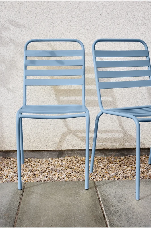 Jotex - Tuinstoel 2-pack Duif Blauw Duif blauw - DEIA - Koop Tuinstoelen & tuinkrukken bij Jotex