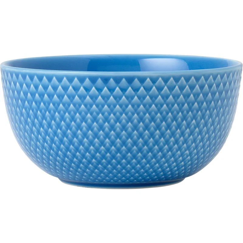 Lyngby porcelæn Rhombe Color Skål 13 cm. blå | KitchenOne