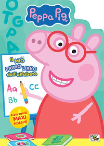 Il mio primo libro dell'alfabeto. Peppa Pig. Con adesivi. Ediz. a colori Lisa Capiotto