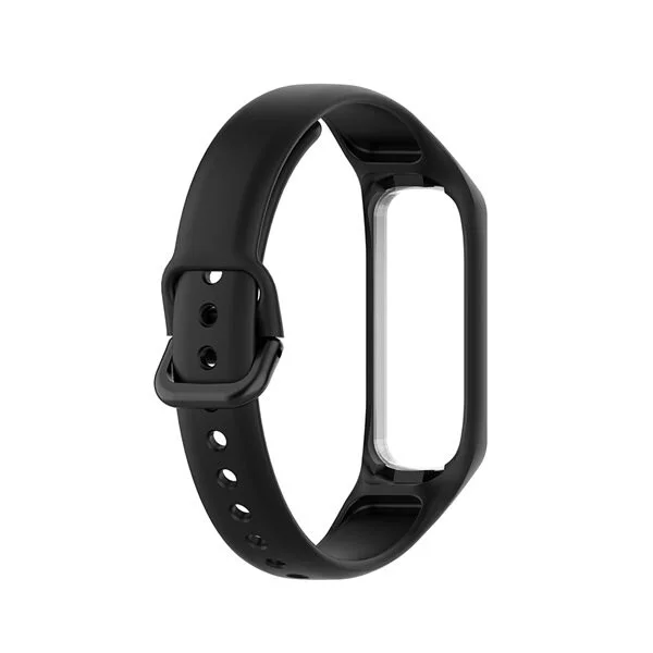 Silikonarmbånd for Samsung Galaxy Fit2 - Svart