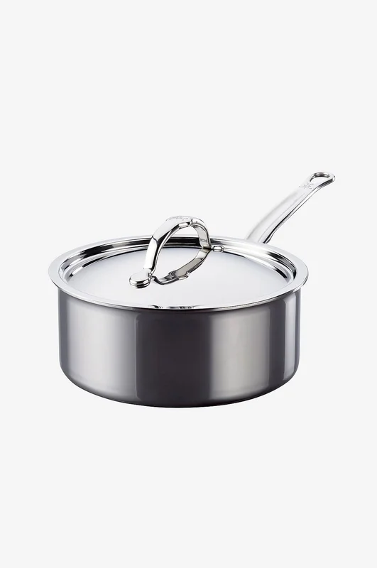 Hestan - Kasserolle med lokk NanoBond diameter 20 cm, 2,8 liter - Krom - Gryter & kasseroller - Fra Homeroom