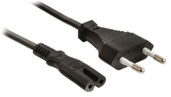 Strømkabel Kompatibel 2m Sony Playstation 3 & 4 PS3 & PS4
