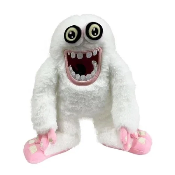 Monster Fylt Leketøy Skrekk Sang Spill Plysj Leketøy Barn Puter Snømann 25cm