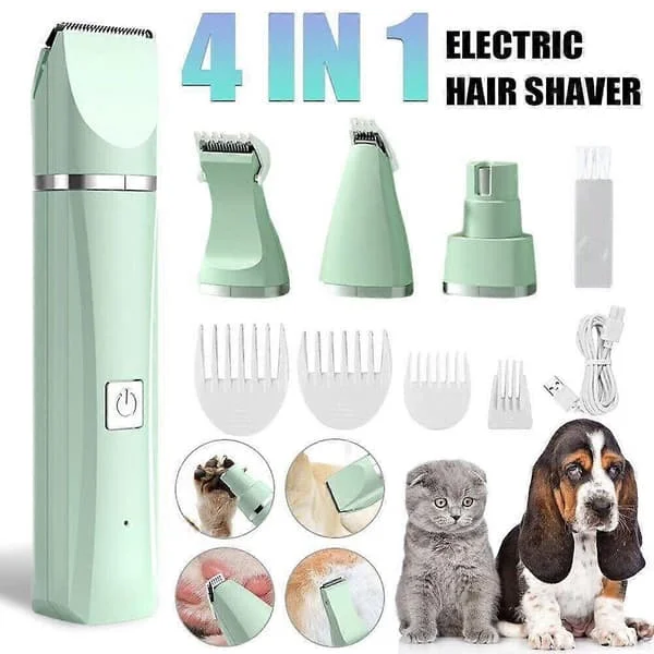 Professional Electric Pet Hair Clipper Cordless Dog Cat Grooming Shaver OYT