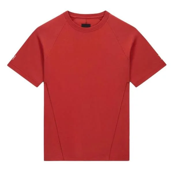 Röd T-shirt Herr Converse Oxide