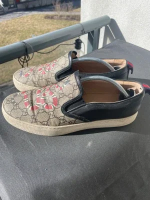 Gucci slip-on sneakers ”kingsnake”