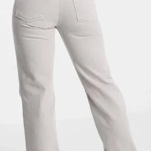 Gråa mid rise jeans