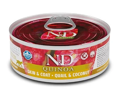 Farmina Natural & Delicious Quinoa Skin & Coat Quaglia E Cocco