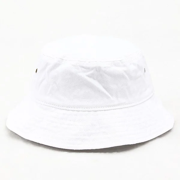 Denim Bucket Hat Unisex Solhat Bredskygget Bucket Hat Herre W