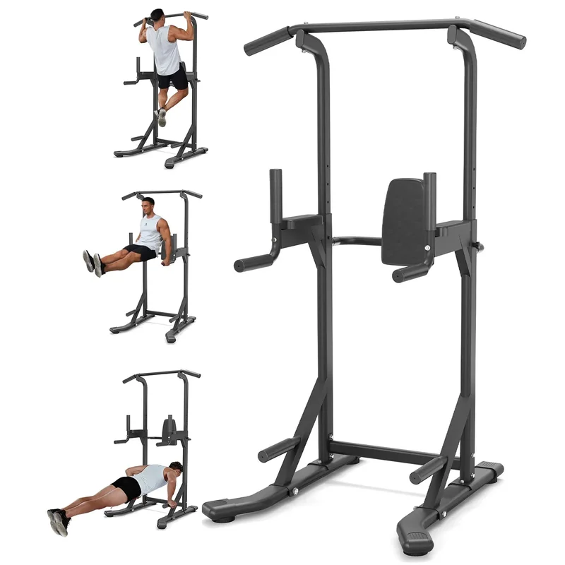 AliExpress - Zware Duty Power Tower Pull-up Bar Vrijstaande Dip Station 200KG Home Gym Multifunctionele Krachttraining Fitnessapparatuur