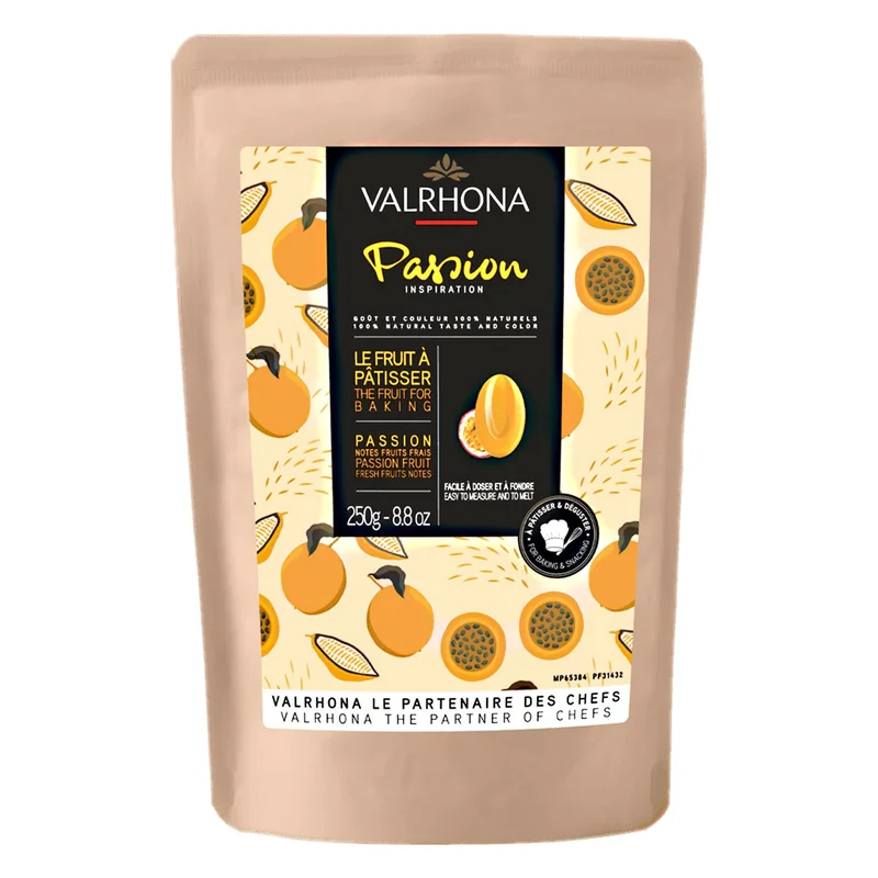 Valrhona Inspiration Pasjonsfrukt sjokolade, 250 g