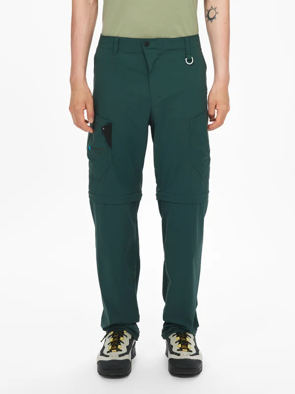 Klättermusen Jorid Zip Off Byxor Herr - Spruce Green - L