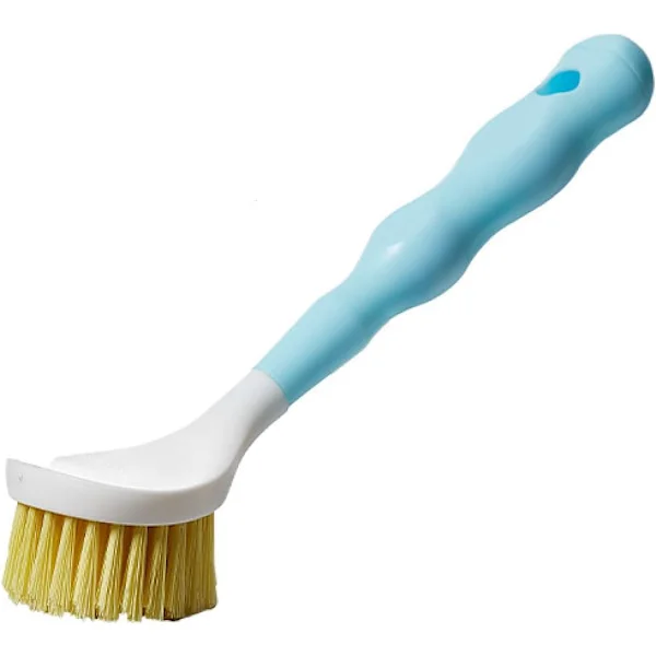 Dish Brush, Multifunctional Long-Handled Kitchen Brush for Cleaning Pots, Pans, and Sinks - Blue