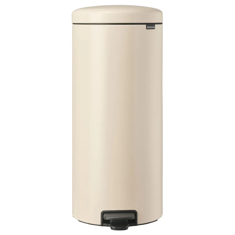 Brabantia NewIcon pedalhink 30 liter, mjuk beige | Inredning > Pedalhinkar > Pedalhink | Bagaren och Kocken