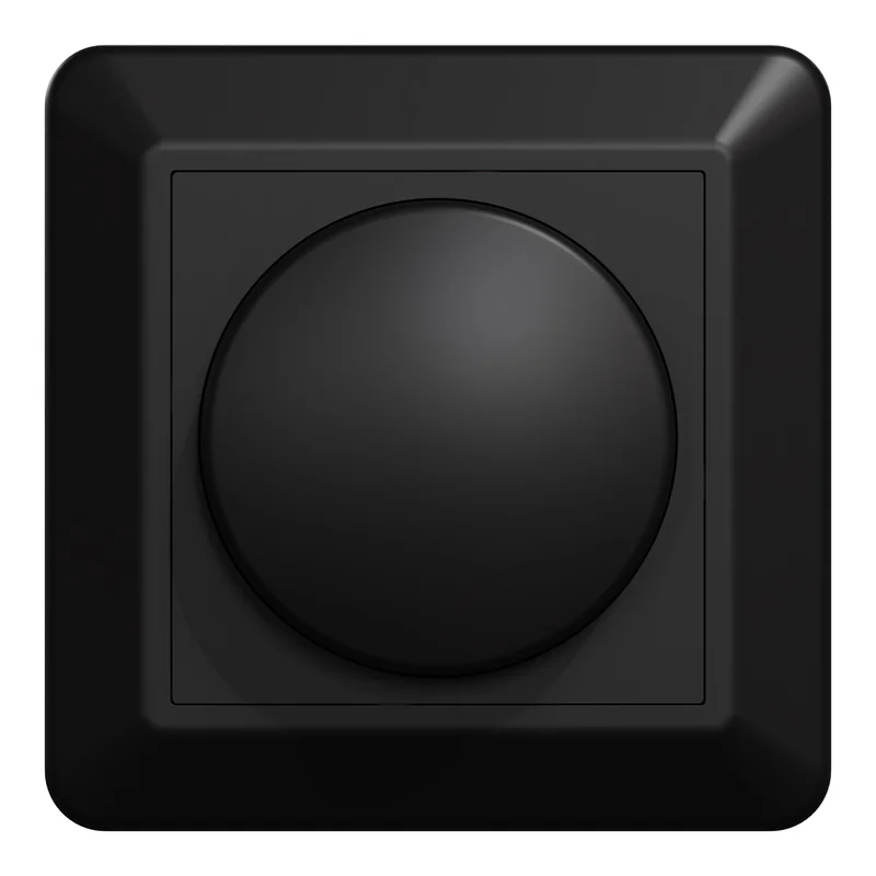 Elko EKO40011 RS Dimmer svart, LED, Strømbrytere & vegguttak