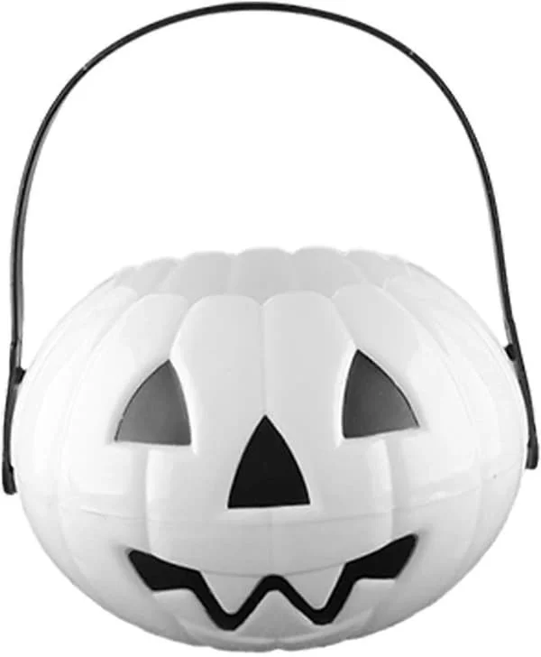2025 Pumpa Godis Hink, Pumpahink Halloween Godisbehållare - Godispåsar Hink Pumpahink, Vikbar Godis Hink Bus eller Godis