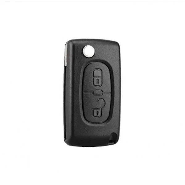 (2 painiketta, CE0536) 2 painikkeen avainkuori yhteensopiva CE0536 taitettava avain Peugeot 207 307 308 407 408 3008 5008 Citroen C2 C3 C4 C5 C6 C8